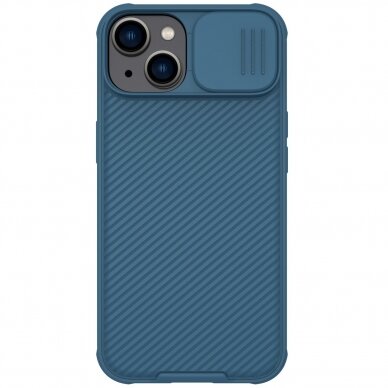 Dėklas Nillkin CamShield Pro Case (PC and TPU) iPhone 14 Mėlynas