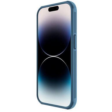 Dėklas Nillkin CamShield Pro Case (PC and TPU) iPhone 14 Pro Max Mėlynas 1