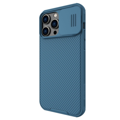 Dėklas Nillkin CamShield Pro Case (PC and TPU) iPhone 14 Pro Max Mėlynas 5