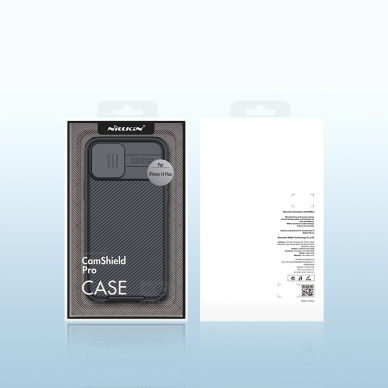 Dėklas Nillkin CamShield Pro Magnetic Case iPhone 14 Plus Mėlynas 4