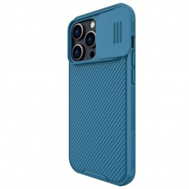 Dėklas Nillkin CamShield Pro Magnetic Case iPhone 14 Pro Max Mėlynas 2