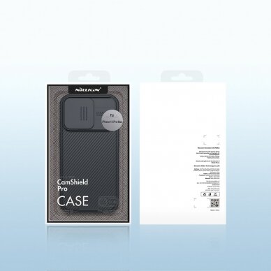 Dėklas Nillkin CamShield Pro Magnetic Case iPhone 14 Pro Max Mėlynas 3