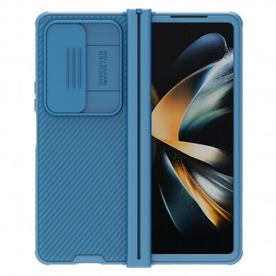 Dėklas Nillkin CamShield Pro (simple) Samsung Galaxy Z Fold 4 Mėlynas