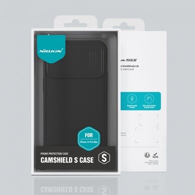 Dėklas Nillkin CamShield S iPhone 14 Pro Max Purpurinis 4