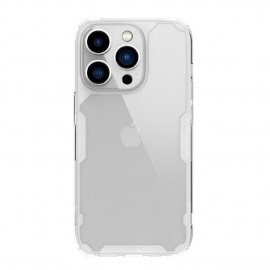 Dėklas Nillkin Nature Pro Case iPhone 14 Pro Skaidrus