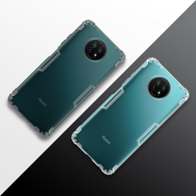 Dėklas Nillkin Nature TPU Xiaomi Redmi Note 9T 5G Permatomas 13