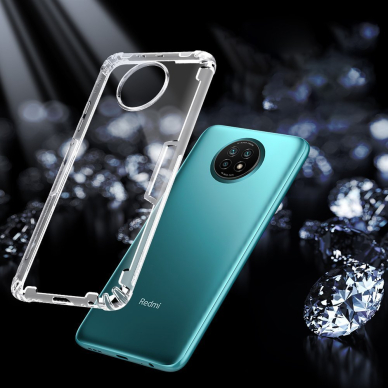 Dėklas Nillkin Nature TPU Xiaomi Redmi Note 9T 5G Permatomas 4