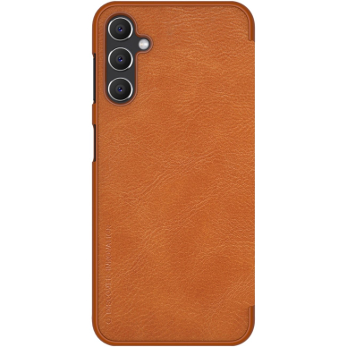 Dėklas Nillkin Qin Leather case flap wallet - Samsung Galaxy A14 5G Rudas 1