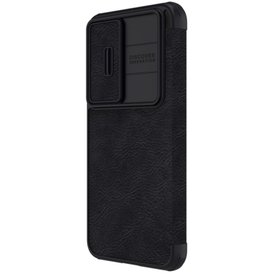 Dėklas Nillkin Qin Leather Pro Samsung Galaxy S23 Plus Juodas 2