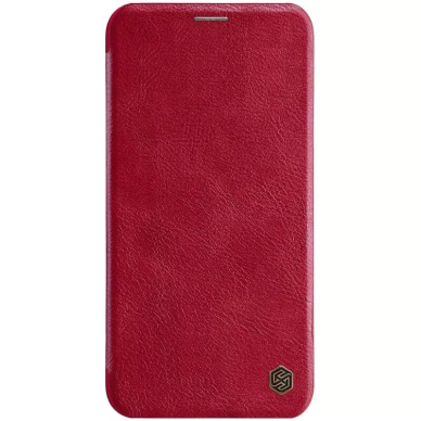 Dėklas Nillkin Qin Leather Samsung A346 A34 5G raudonas