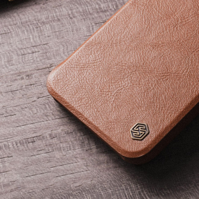 Dėklas Nillkin Qin Pro Leather Case iPhone 14 Plus Juodas 14