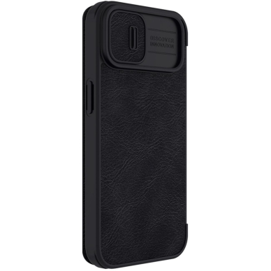 Dėklas Nillkin Qin Pro Leather Case iPhone 14 Plus Juodas 6