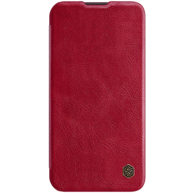 Dėklas Nillkin Qin Pro Leather Case iPhone 14 Plus Raudonas 6