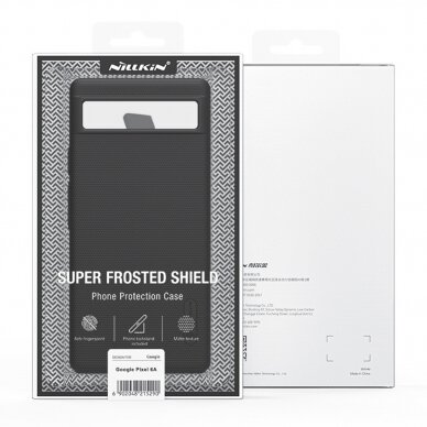 Dėklas Nillkin Super Frosted Shield Google Pixel 6a Juodas 11