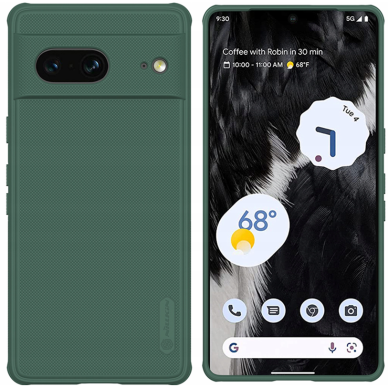 Dėklas Nillkin Super Frosted Shield Pro Google Pixel 7 5G žalias