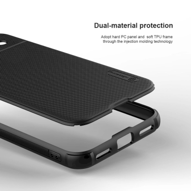 Dėklas Nillkin Super Frosted Shield Pro Magnetic Case for Google Pixel 8A - Juodas 12