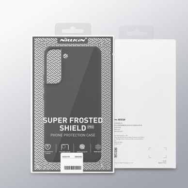 Dėklas Nillkin Super Frosted Shield Pro Samsung Galaxy S22 Juodas 4