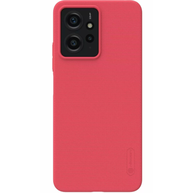 Dėklas Nillkin Super Frosted Shield Xiaomi Redmi Note 12/Note 12 4G raudonas