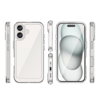 Dėklas Outer Space Gel Frame iPhone 16 Plus - Skaidrus 1