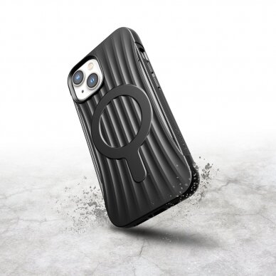 Dėklas Raptic Clutch Case iPhone 14 with MagSafe Juodas 2