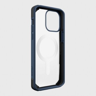 Dėklas Raptic Secure Case for iPhone 14 Pro Max with MagSafe Mėlynas 9