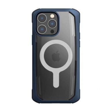 Dėklas Raptic Secure Case for iPhone 14 Pro Max with MagSafe Mėlynas