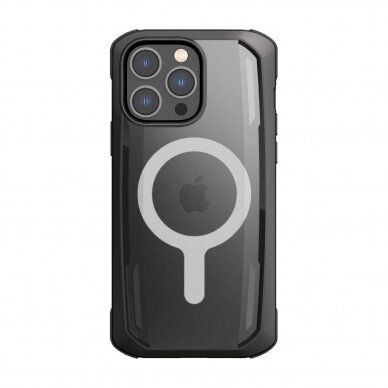 Dėklas Raptic Secure Case for iPhone 14 Pro with MagSafe Juodas