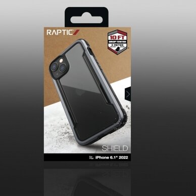 Dėklas Raptic Shield Case iPhone 14 Juodas 8