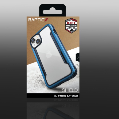 Dėklas Raptic Shield Case iPhone 14 Mėlynas 8