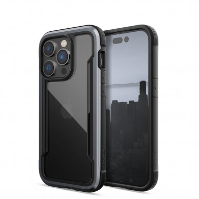 Dėklas Raptic Shield Case iPhone 14 Pro Juodas