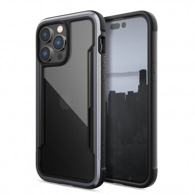 Dėklas Raptic Shield Case iPhone 14 Pro Max Juodas