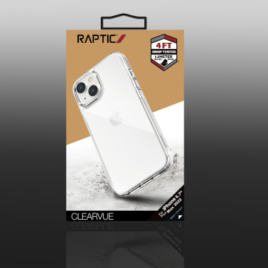 Dėklas Raptic X-Doria Clearvue Case iPhone 14 Plus Skaidrus 2