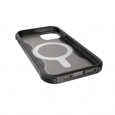 Dėklas Raptic X-Doria Fort Case iPhone 14 case with MagSafe Juodas 3