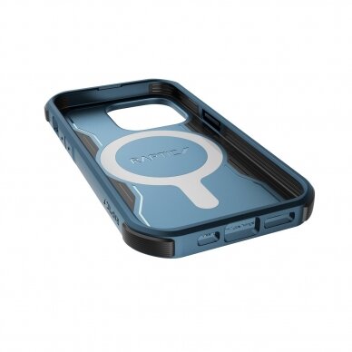 Dėklas Raptic X-Doria Fort Case iPhone 14 Pro with MagSafe Mėlynas 3