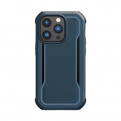 Dėklas Raptic X-Doria Fort Case iPhone 14 Pro with MagSafe Mėlynas