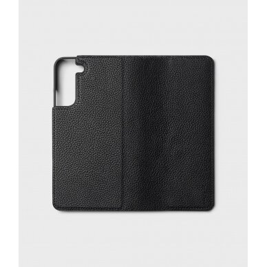 Dėklas Ringke Folio Signature Flip Leather Samsung Galaxy S22 Plus Juodas (FSS118R262) 10