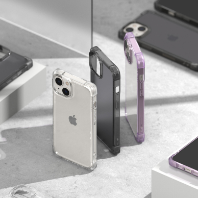 Dėklas Ringke Fusion Bumper case for iPhone 14 Plus Pilkas 1