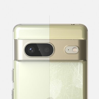 Dėklas Ringke Fusion case for Google Pixel 7 Skaidrus (Kopija) 4