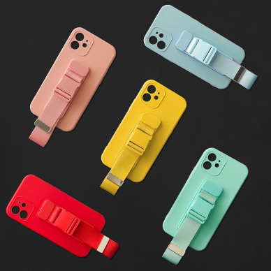 Dėklas Rope Case Silicone Xiaomi Poco X4 Pro 5G Juodas 11