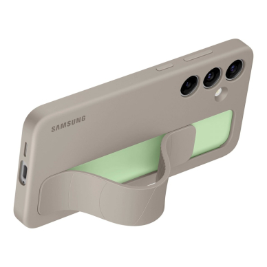 Dėklas Samsung Standing Grip Case EF-GS921CUEGWW with holder / stand for Samsung Galaxy S24 - Pilkas 3