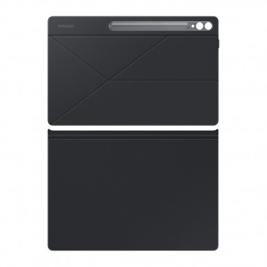 Dėklas skirta Samsung Galaxy Tab S9 Ultra Smart Book Cover - Baltas 4