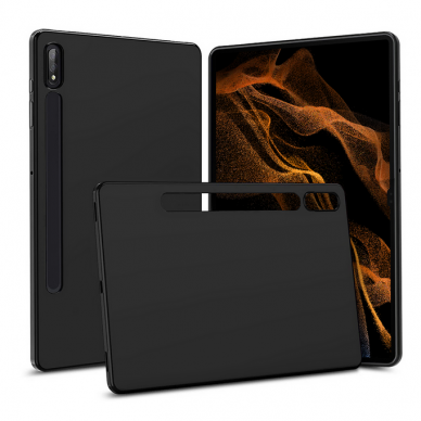 Dėklas Slim Case for tablet Samsung Galaxy Tab S8 Juodas