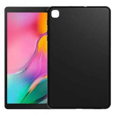 Dėklas Slim Case Xiaomi Pad 5 Pro 12.4&#39;&#39; flexible silicone cover Juodas