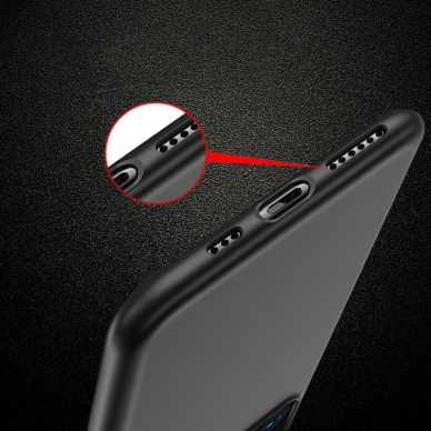 Dėklas Slim Case Xiaomi Redmi A2 / Redmi A1 thin silicone cover Juodas 2