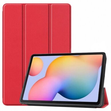 Dėklas Smart Leather Lenovo Tab M10 Plus X606 10.3 raudonas