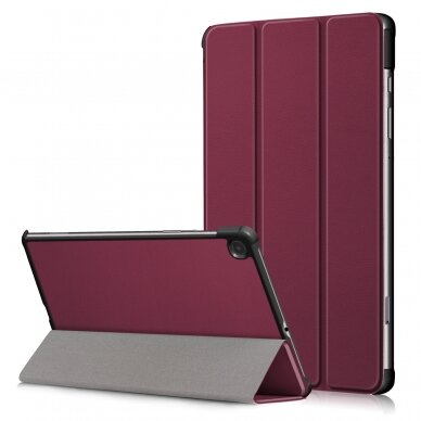 Akcija! Dėklas skirtas Samsung Galaxy Tab S6 10.5 T860/T865 - Techsuit FoldPro - Bordo