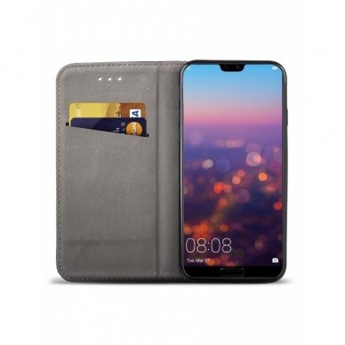 Dėklas Smart Magnet Huawei P20 Lite Juodas  DZWT2129 1