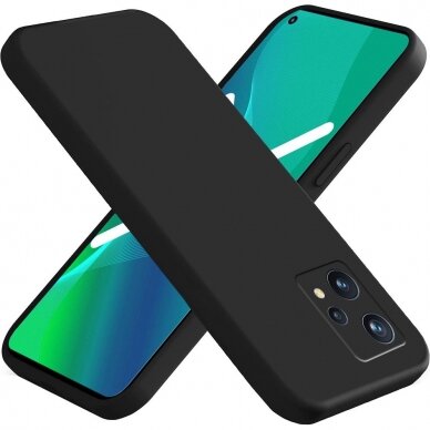 Akcija! Realme 8/8 Pro dėklas Soft Case juodas