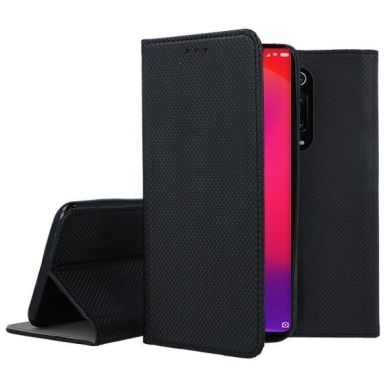 Dėklas Smart Magnet Xiaomi Redmi 9 Juodas