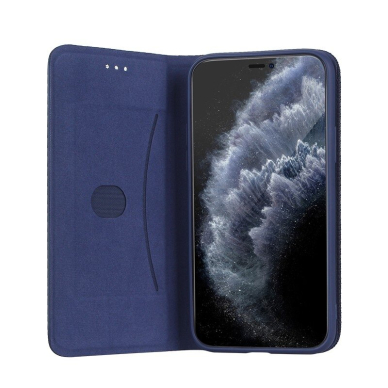 Dėklas Smart Senso Xiaomi Redmi Note 11/Poco M4 Pro 5G/Redmi Note 11T 5G tamsiai mėlynas 2